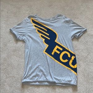 FCUK grey tee with decal